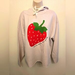 NWT Kate Spade + Target Limited Edition Jacquard Hooded Sweatshirt